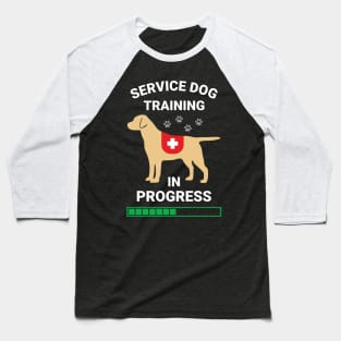 Yellow Lab Service Dog in Training Baseball T-Shirt